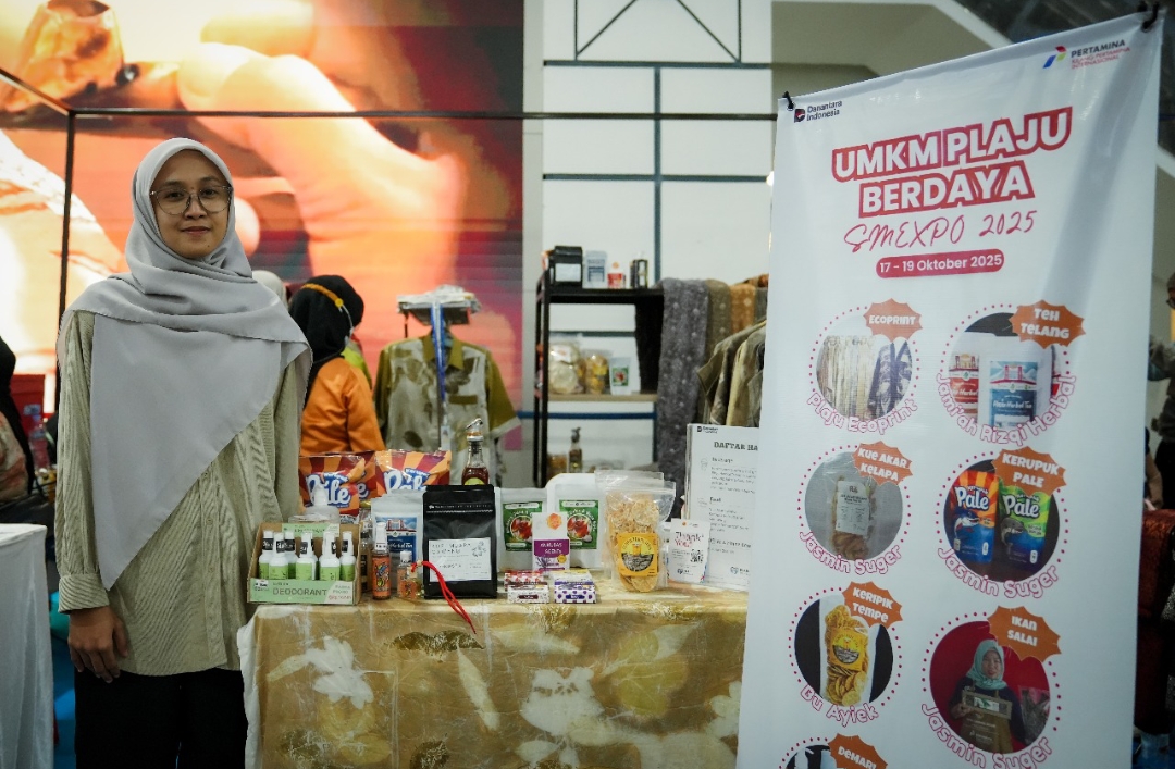 Kilang Pertamina Plaju Tampilkan UMKM Binaan Unggulan di SMEXPO Palembang 2025