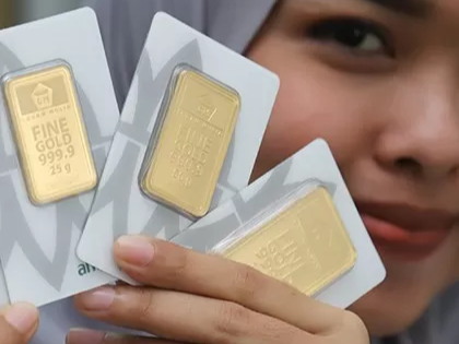 Harga Emas Dunia Meroket Sentuh Rekor Tertinggi, Cek Harga Emas Batangan di Palembang?