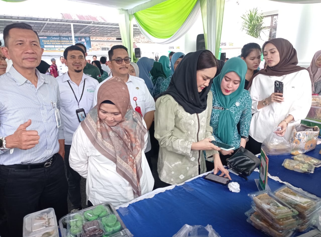 Buruan Datang, Pasar Bedug Ramadan Bank Sumsel Babel Syariah di Kantor Kecamatan Kemuning, Ini Promonya