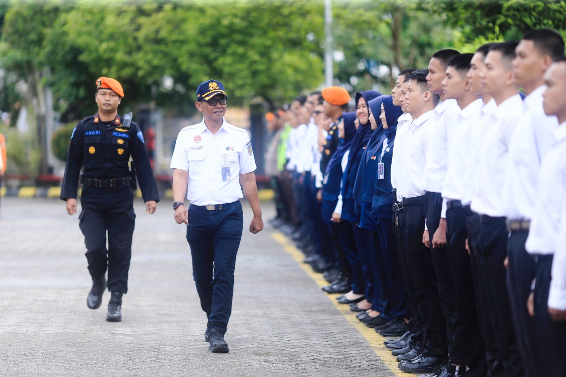 Posko Angkutan Nataru 2025/2026 dimulai, KAI Divre III Palembang Laksanakan Apel Gelar Pasukan