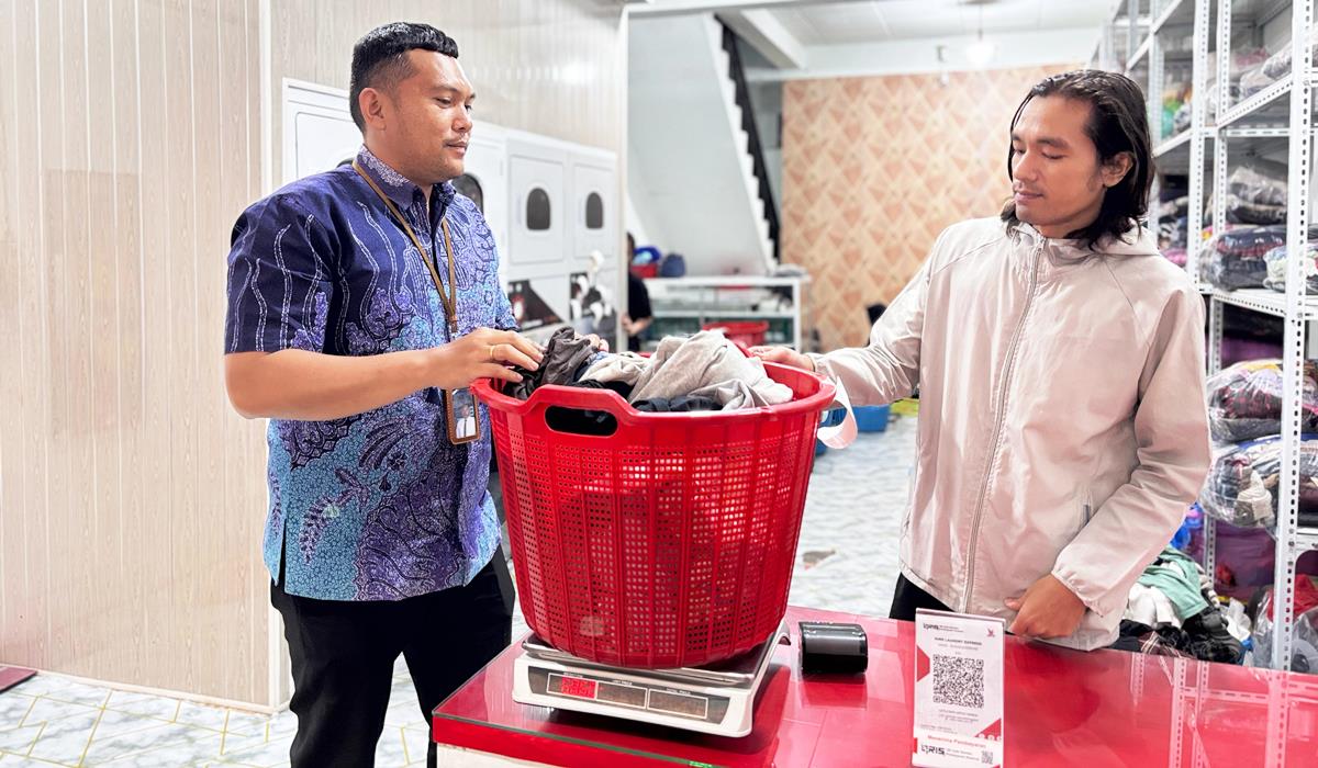 KUR BRI Dorong UMKM Kabanjahe Naik Kelas, dari Usaha Es Buah Menjadi Laundry Express