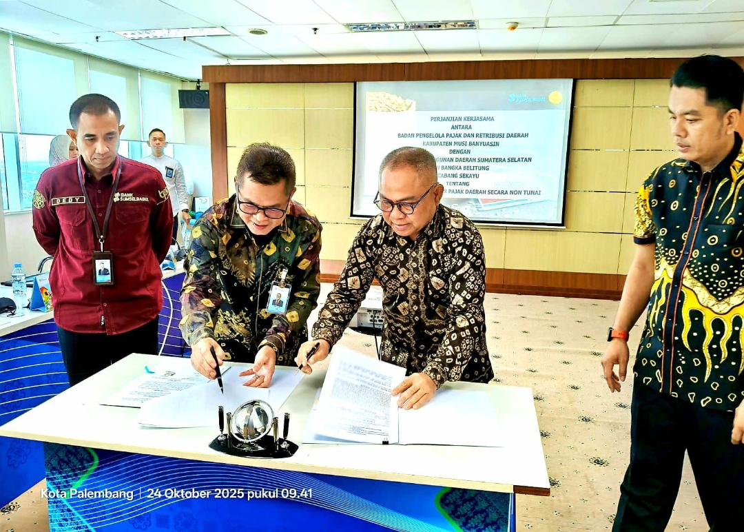 Pemkab Muba Gandeng Bank Sumsel Babel Perkuat Sistem Pajak Daerah Digital dan Transparan