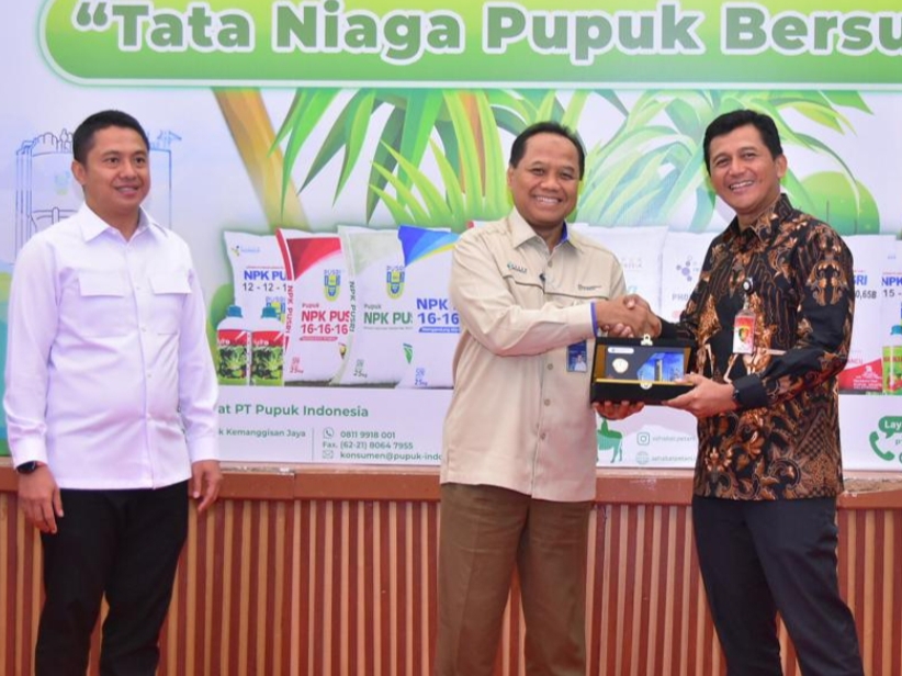 Pusri Sosialisasi Tata Niaga Pupuk Bersubsidi kepada Petani