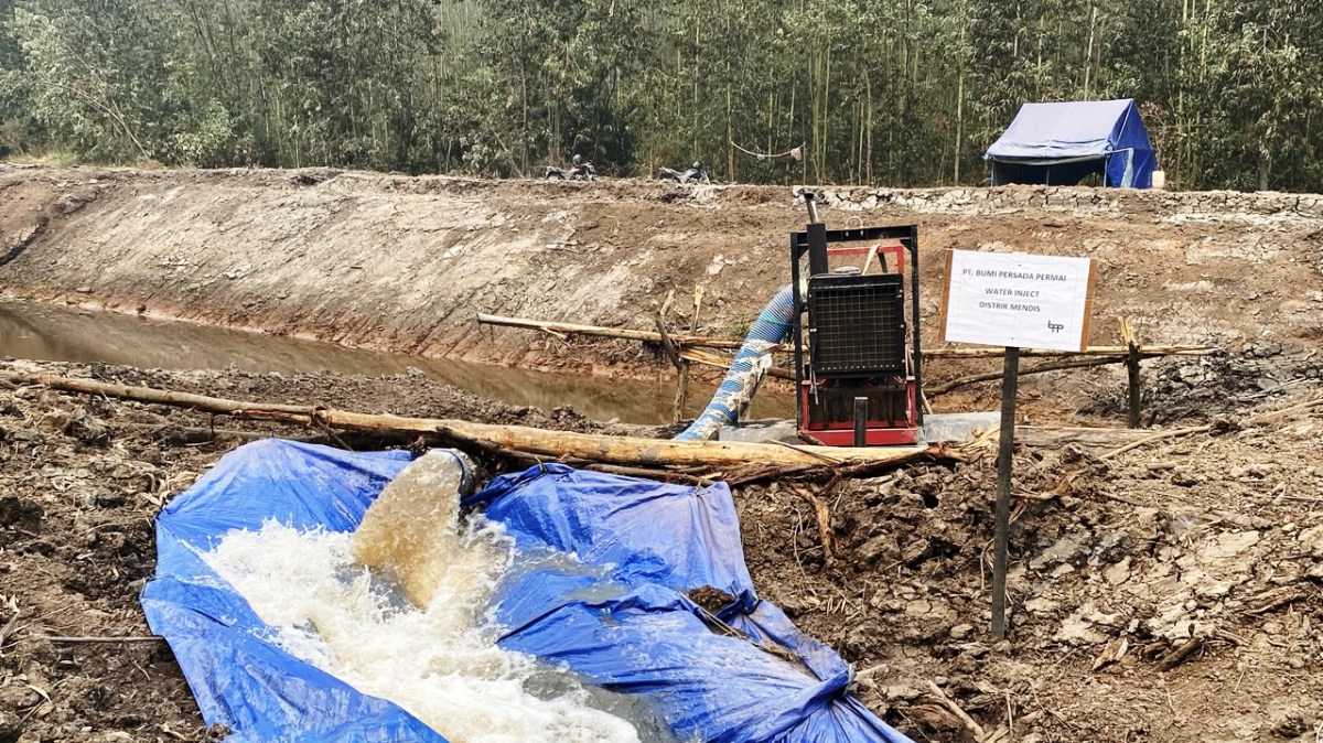 Hadapi Ancaman Karhutla, PT BPP Terapkan Sistem Injeksi Air di Lahan Gambut