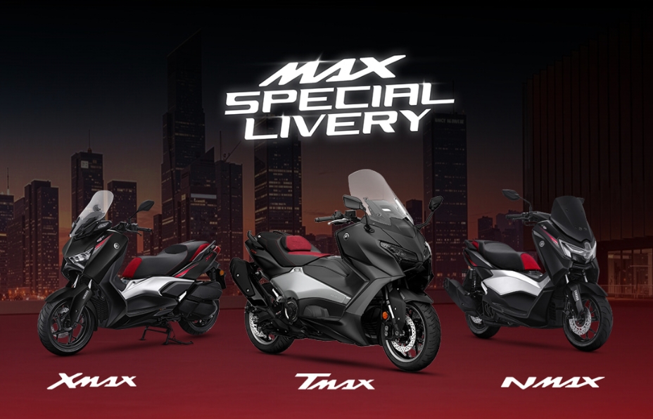 Yamaha Luncurkan MAX Special Livery, Rayakan Perjalanan 25 Tahun MAX Hadir untuk Konsumen Global