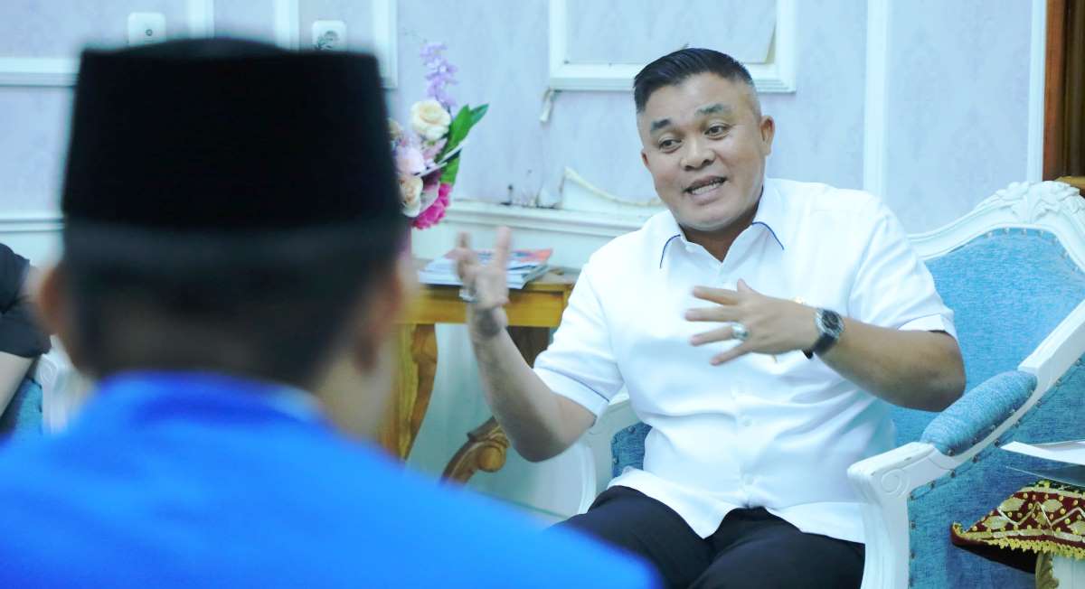 Sekda Palembang Aprizal Hasyim Ajak PMII Sinergi Bangun Daerah