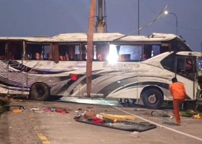 Kecelakaan Maut Bus Handoyo di Tol Cipali Tewaskan 12 Penumpang, Tujuan Yogyakarta-Bogor