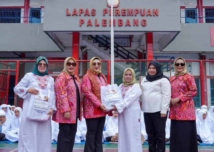 Jelang HUT, PIKA PSP Bakti Sosial Tebar Manfaat di Lapas Kelas II Palembang