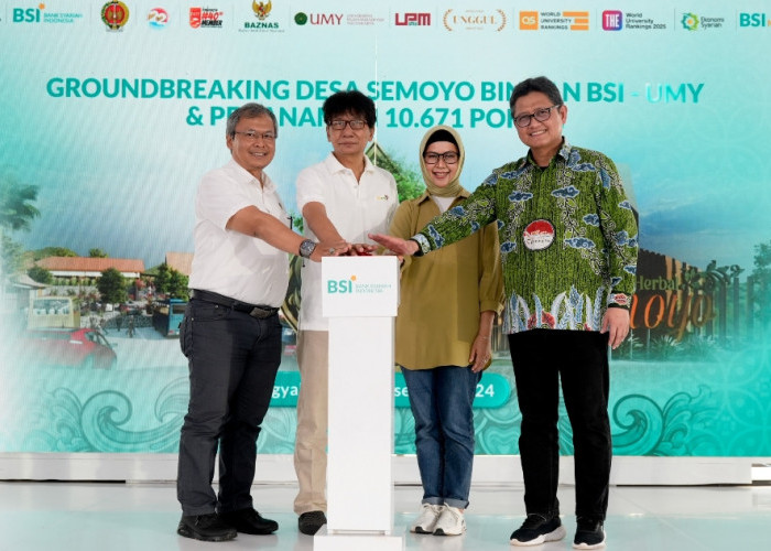 Perkuat Implementasi ESG, BSI Kembangkan Ekonomi dan Tanam Pohon di Desa Semoyo Yogyakarta