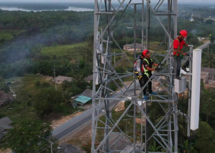 Resmi, Telkomsel Hadirkan Koneksi 4G/LTE di Desa Budaya Sri Tanjung Mesuji