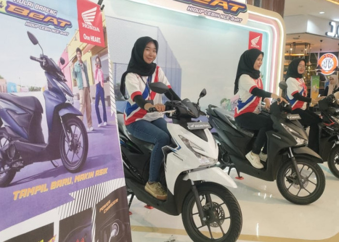 All New Honda BeAT Hadir di Palembang, Tampilan Lebih Sporty hingga Tambahan Smart key dan Alarm