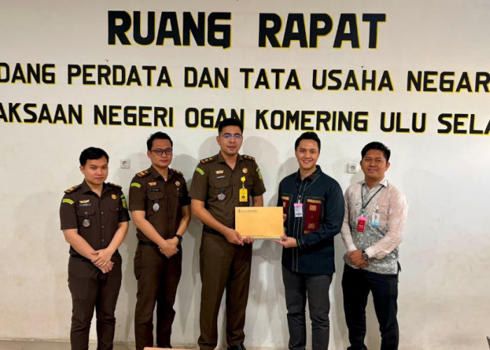 Bank Sumsel Babel Muaradua Apresiasi Kajari OKU Selatan atas Bantuan Penyelesaian Kredit Bermasalah