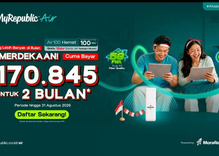Sambut HUT RI ke-81, Oxygen.id Hadirkan Promo Spektakuler Merdeka Bayar 17.845 bagi Pelanggan Baru