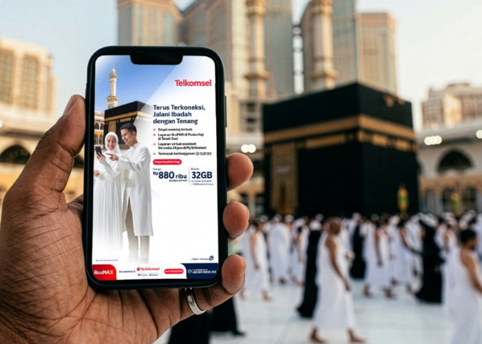 Paket RoaMAX Haji Telkomsel, Kuota Hingga 42GB, termasuk 2GB di Indonesia Plus 1GB di 13 Negara Transit