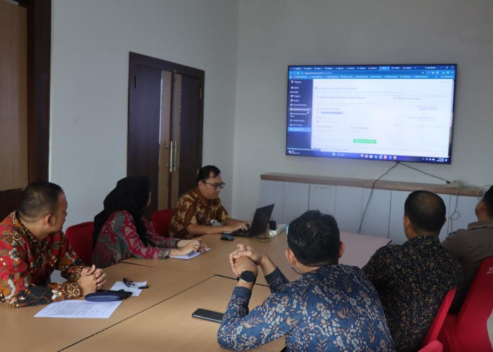 Tim Teknologi Informasi Kemenkum Sumsel Matangkan Sistem Digital Penerimaan Magang dan Izin Penelitian