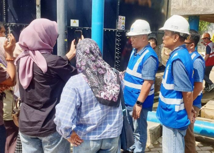 Tingkatkan Kualitas Air, Perumda Tirta Musi Kuras Reservoir IPA Sungai Lais