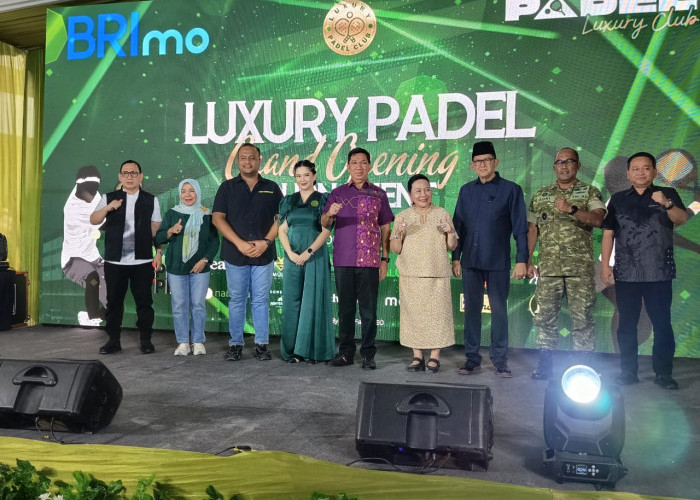 Luxury Padel Grand Opening Hari Ini, Hadirkan 4 Lapangan Indoor dan Fasilitas Premium Berstandar Nasional