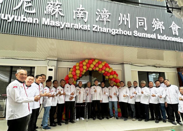 Paguyuban Masyarakat Zhangzhou Sumsel Indonesia Resmikan Kantor Baru