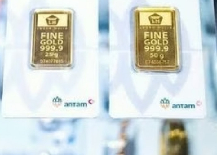 Antam Hari Ini Naik Lagi, Harga Emas Logam Mulia Melejit Rp 27 Ribu, Ukuran 1 Gram Tembus di Rp 2,3 Juta
