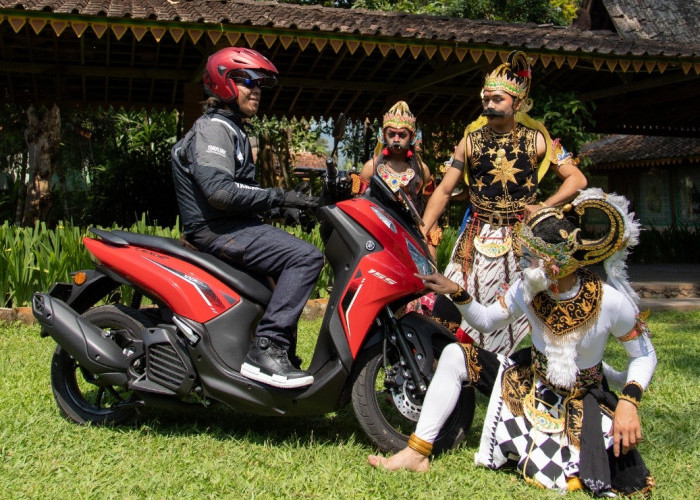 Gus Paox Iben Pakai Yamaha LEXi LX 155 Keliling Magelang, Berikut 4 Alasan Bikin Terkesan dari Skutik Premium