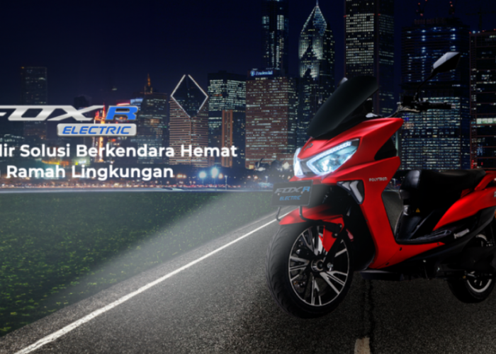Update Terbaru Harga Motor Listrik Polytron FOX-R, Mirip Yamaha N-max Harga Murah Banget Bro