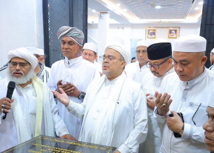 Diresmikan Habib Rizieq, Ini Lokasi Sekretariat DPD FPI Sumsel yang Baru