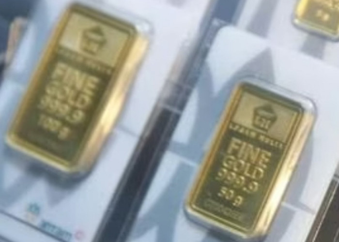 Antam Turun Lagi, Harga Emas Hari Ini Anjlok Rp 12 Ribu, Logam Mulia 10 Gram Bertahan di Level Rp 22,22 Juta