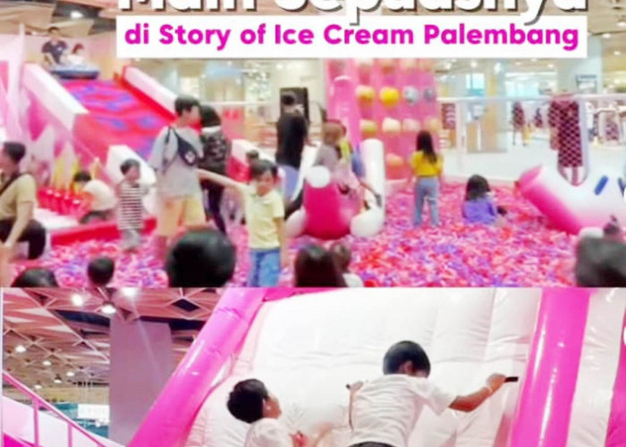 Hari Ini 7 Agustus, Main Sepuasnya Dunia Ice Cream di Palembang Square Mall