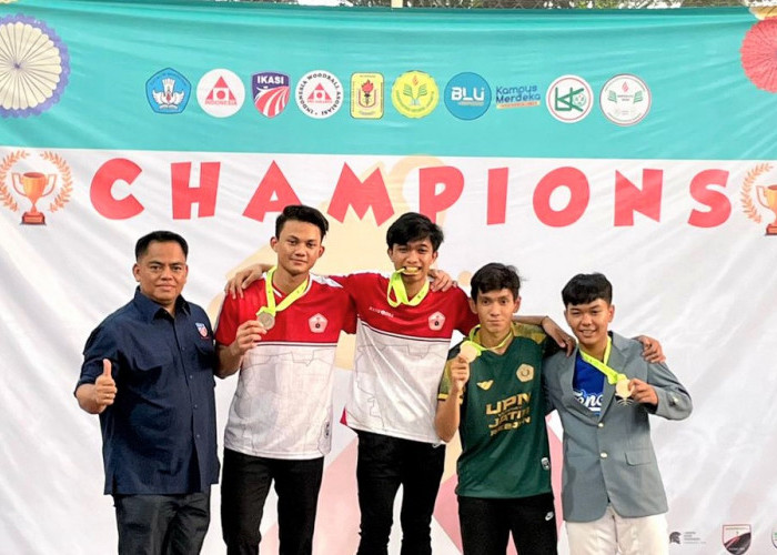 Mahasiswa UBD Raih Medali Emas di Kejuaraan Nasional Anggar