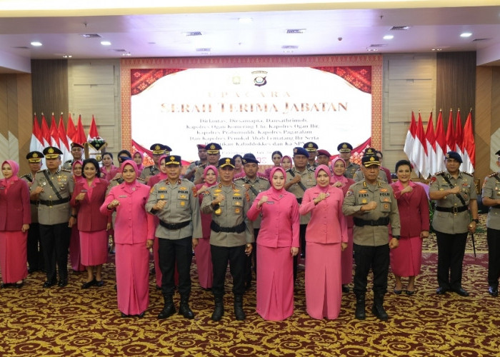 Rotasi 10 PJU dan Kapolres Jajaran di Polda Sumsel, Ini Daftar Lengkap Pejabat Baru!