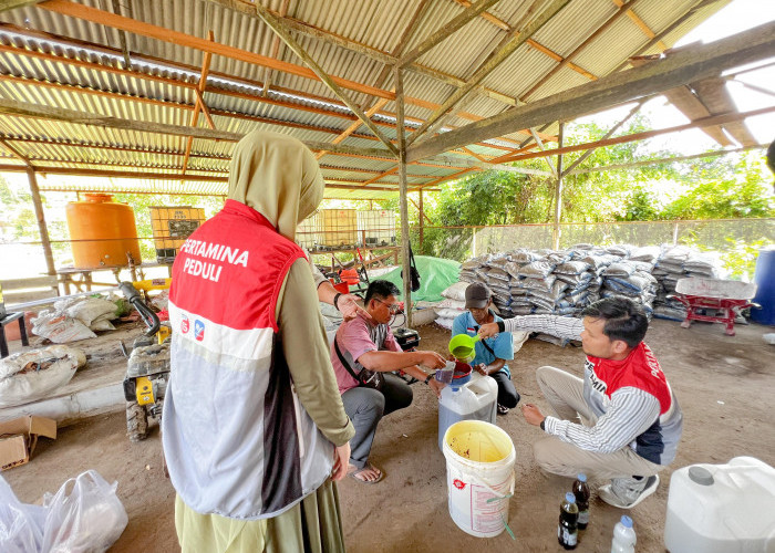 Pertagas Gelar Pelatihan Produksi Pertanian Dukung Peningkatan Ekonomi Masyarakat Penyangga IKN di Samboja