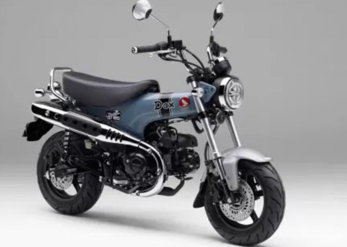 AHM Resmi Rilis Honda ST125 Dax Terbaru di IMOS 2024, Kini Hadir Pilihan Warna Pearl Glittering Blue