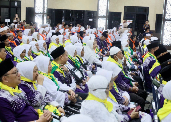 Menhaj Tinjau Asrama Haji Palembang, Pastikan Layanan Makkah Route Kian Mudah dan Terintegrasi 
