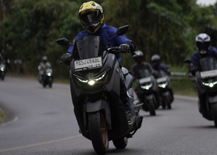 3 Hari 20 Rider Jajal Ketangguhan NMAX TURBO di Tour Boemi Nusantara dari Bengkulu ke Palembang