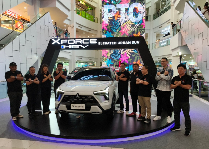 MMKSI Luncurkan Mitsubishi New Xforce di Palembang, Berikut Ini Harga SUV Compact 5 Seater OTR Sumsel 