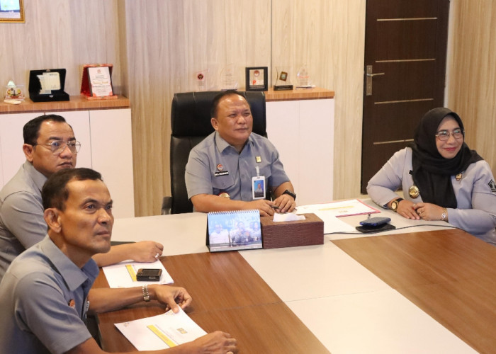 Ikuti Rapat Anev Kemenkum, Kanwil Sumsel Siapkan Langkah Strategis Tingkatkan Kinerja Organisasi