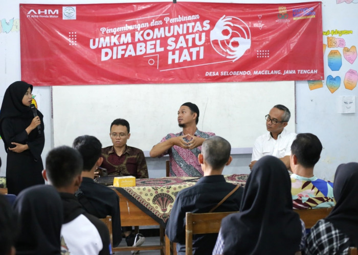 Perkuat Ekonomi Daerah, AHM dan UIN SUKA Yogyakarta Gelar UMKM Komunitas Difabel Satu Hati di Selobendo