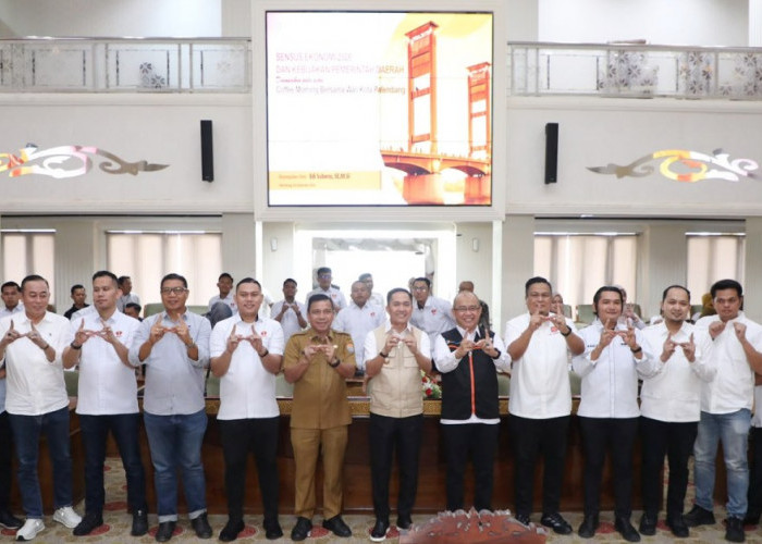 Pemkot Palembang Dorong Percepatan Sensus Ekonomi 2026, Ratu Dewa: Sinergi Gairahkan Aktivitas Ekonomi 