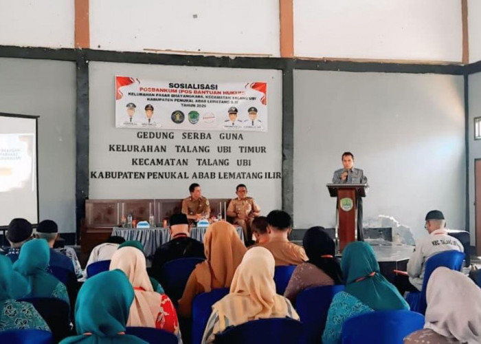 Kanwil Kemenkum Sumsel Gencarkan Sosialisasi Bantuan Hukum di PALI