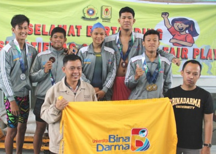 Team Renang UBD Raih Juara Umum