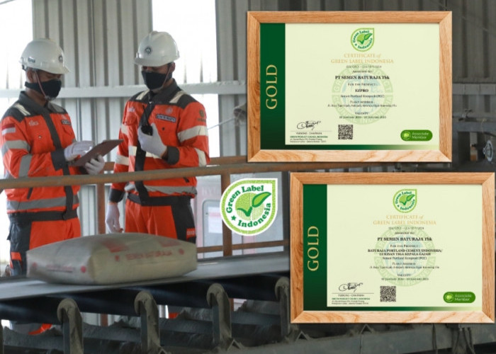 Terapkan Industri Hijau, Semen Baturaja Berhasil Mengantongi Sertifikat Green Label Indonesia