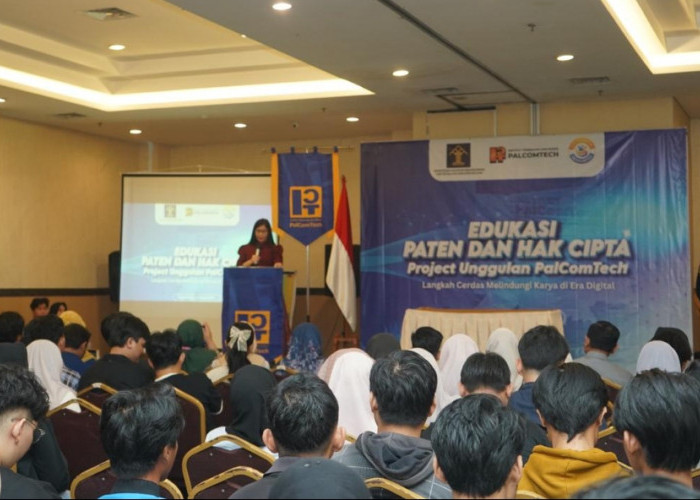 Kemenkum Sumsel dan Palcomtech Perkuat Ekosistem Inovasi Melalui Edukasi Paten dan Hak Cipta