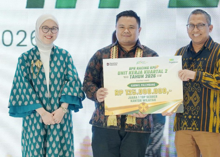 PT Pegadaian (Persero) Kanwil III Sumbagsel Borong Prestasi pada Business Summit 2026