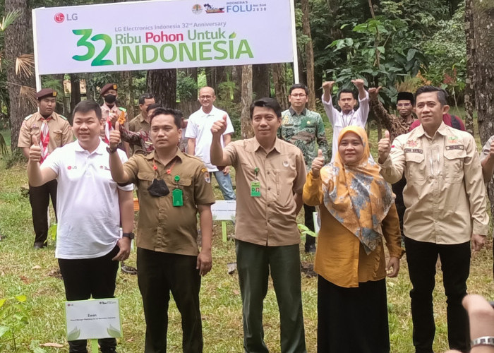 Kerjasama dengan BKSDA, 15 Ribu Bibit Tanaman dari LG Disebar ke 5 Daerah