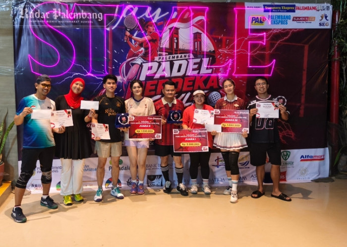 Peserta Apresiasi Palembang Padel Merdeka Style 2026, Berikut Ini Daftar Pemenangnya 