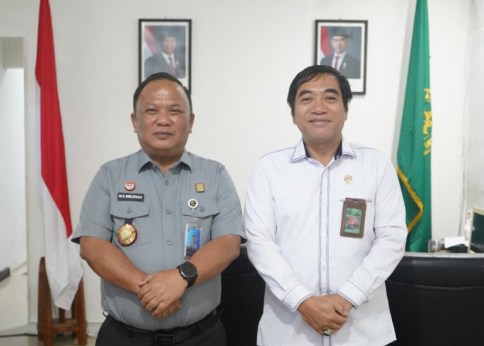 Sinergi Kemenkum Sumsel dan PN Palembang Kelas 1 A, Kunjungan Perkuat Pengamanan Aset Negara