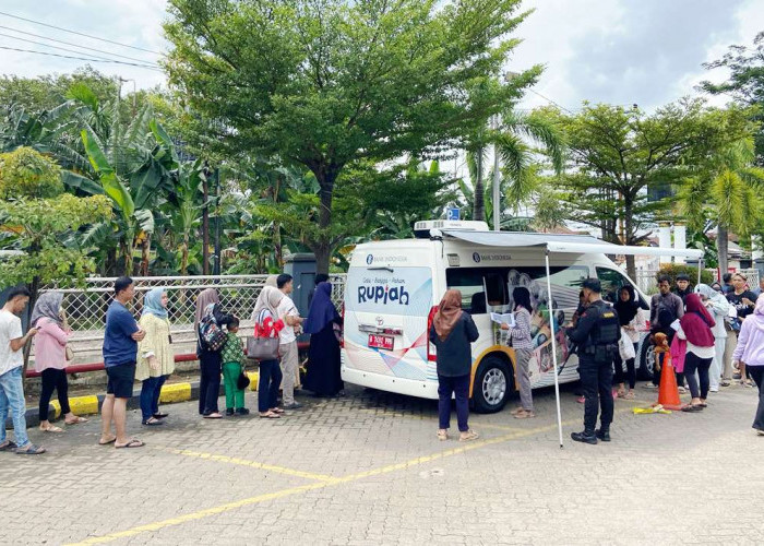 Dukung Semarak dan Cinta Rupiah, Stasiun Kertapati Menjadi Lokasi Penukaran Uang Rupiah