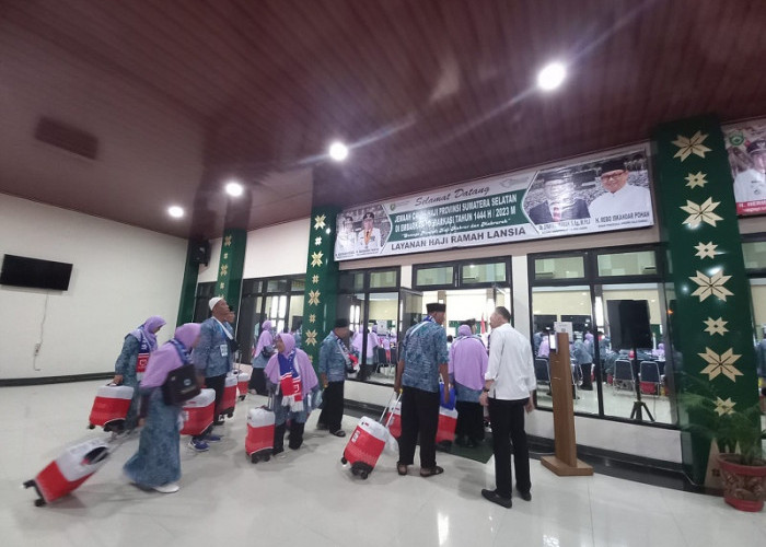 1.065 Jemaah Embarkasi Palembang Sudah Diterbangkan ke Madinah, Cek Jadwal Selanjutnya 