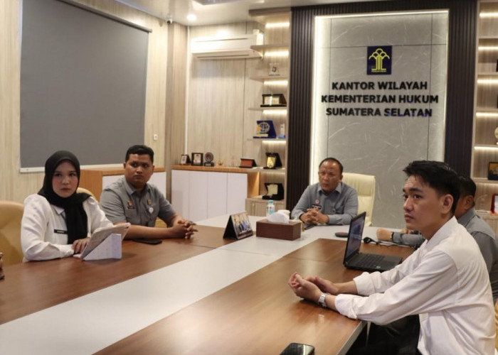 Kemenkum Sumsel Ikuti DSK Strategi Implementasi Standar Layanan Bantuan Hukum