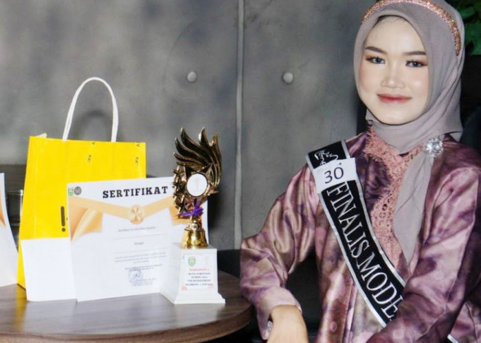 Kembali Mahasiswa UBD Sabet Prestasi Juara Harapan 2 Modeling di Ajang Duta Jumputan Sumsel.